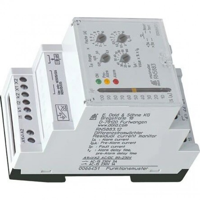 Реле контроля DOLD RK9871.72 3/N AC400/230V 50/60Hz 1812791