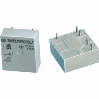 Реле DOLD OB 5693.11/915 1L1 AC 24V SPDT 16А для монтажа на печатную плату 5003593 Реле DOLD OB 5693.11/915 1L1 AC 24V SPDT 16А для монтажа на печатную плату 5003593